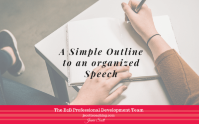 A Simple Outline To A Great Speech